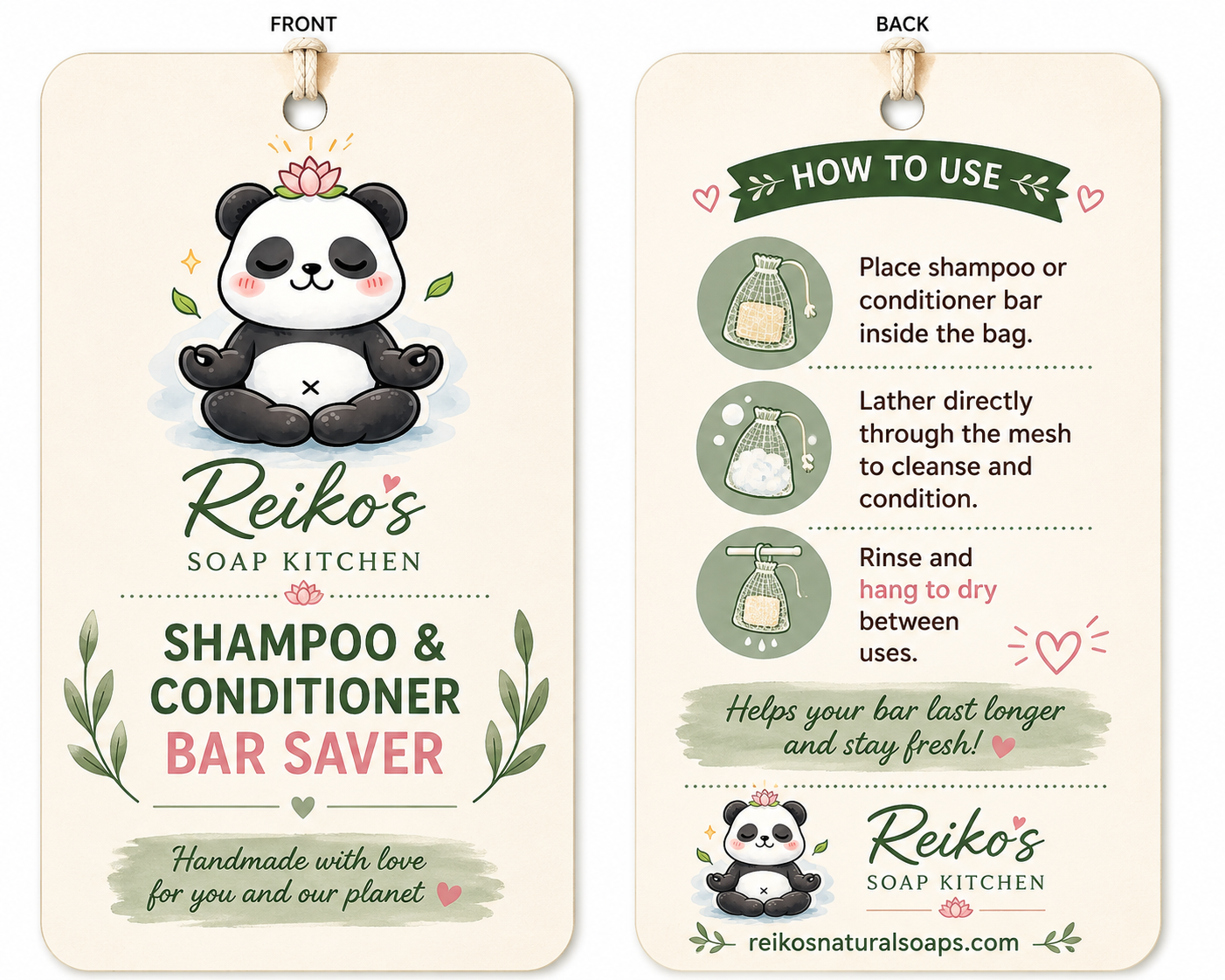 Mesh Bar Saver Bag