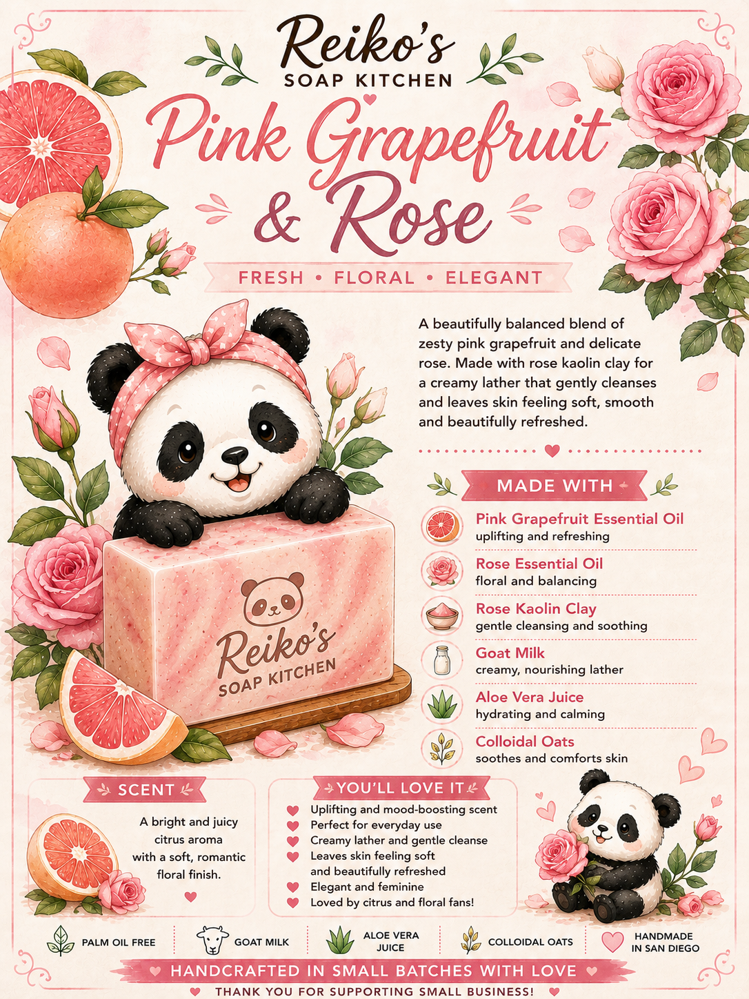 Pink Grapefruit & Rose