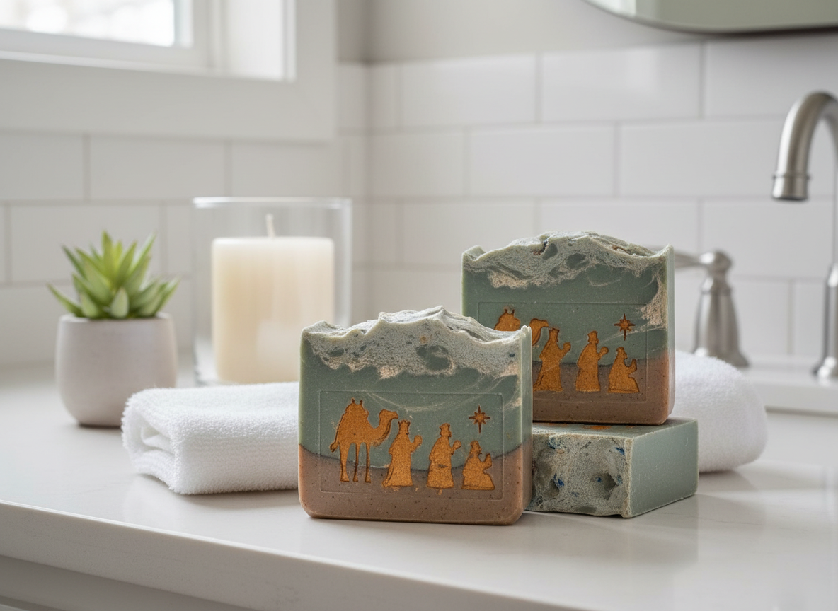 🌟 Three Wise Men Goat Milk Artisan Soap