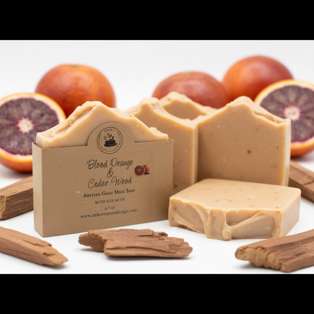 Blood Orange & Cedarwood Soap