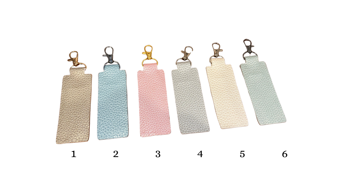 Lip Balm Holder Keychain