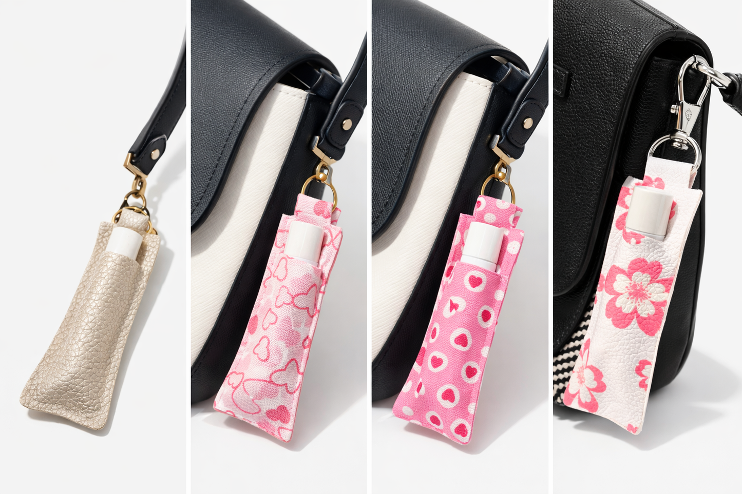 Lip Balm Holder Keychain