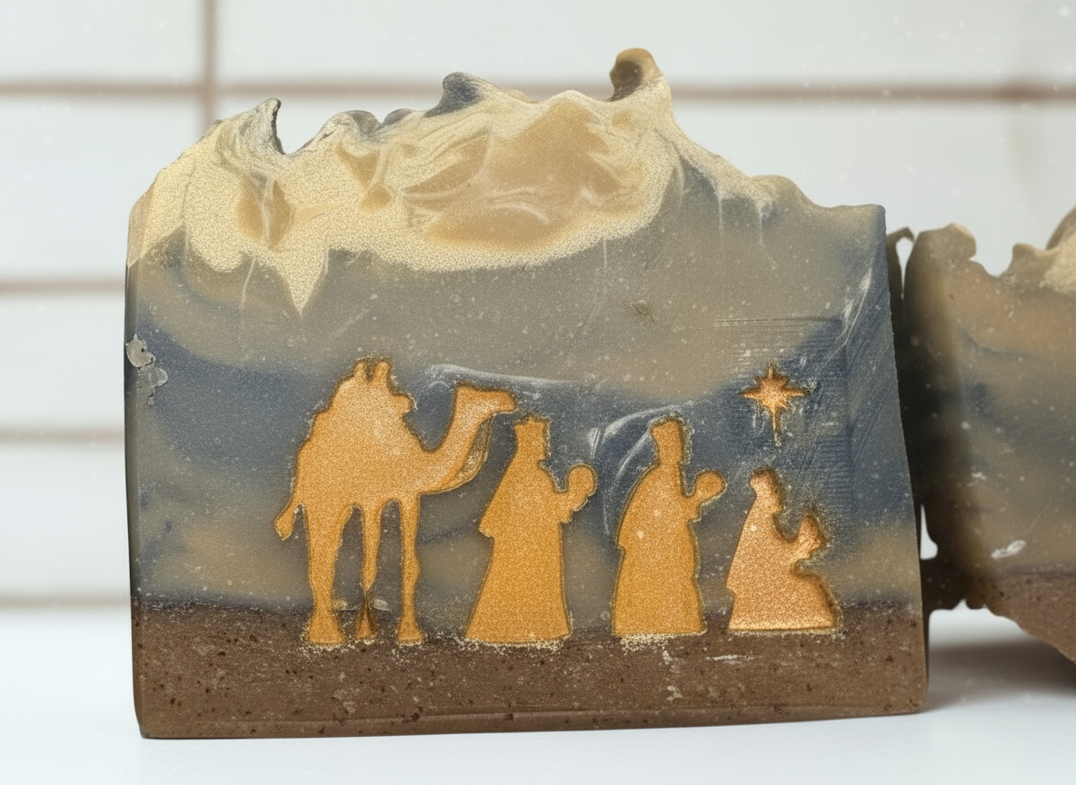 🌟 Three Wise Men Goat Milk Artisan Soap
